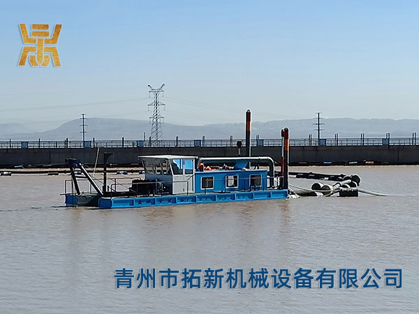 內蒙阿拉善盟盛世水務10寸絞吸式挖泥抽沙船